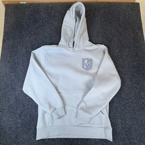 Station Casinos Vegas Golden Knights Ice Hockey NHL Hoodie Mens Large White Logo